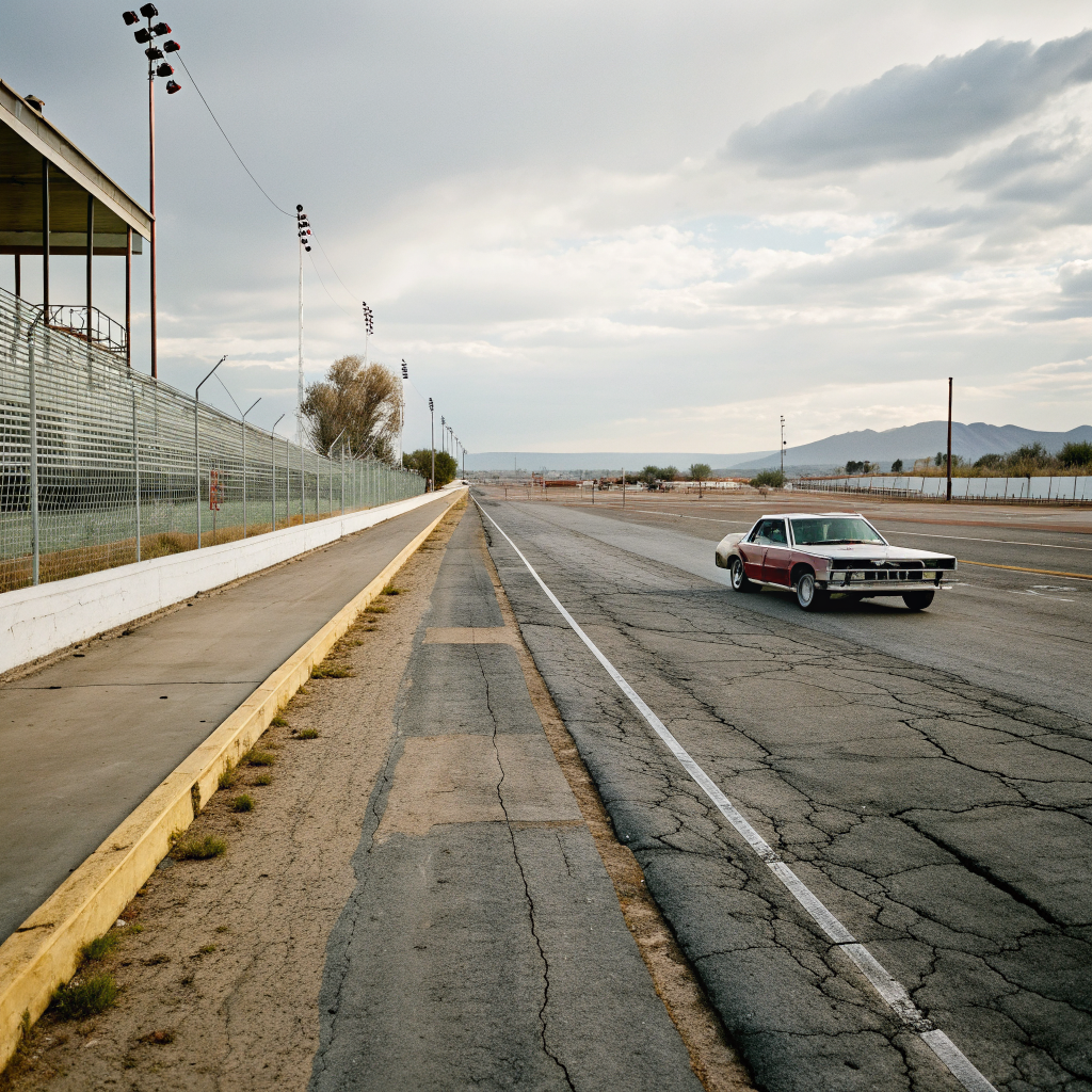 The Fremont Dragstrip Is 30 Years Gone. A Box of Negatives Brought It Back This Week.