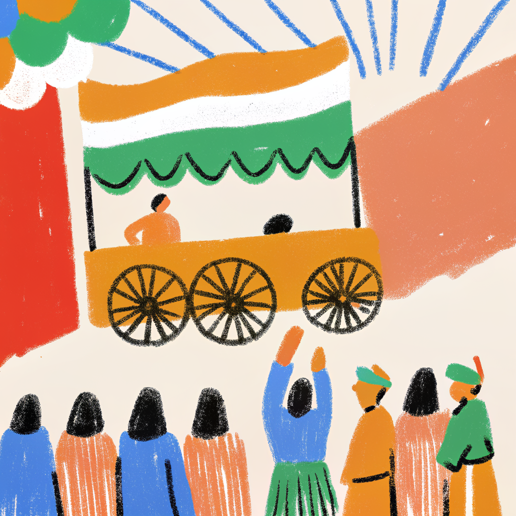 India Day Parade Fills Downtown San Jose Saturday, With Taapsee Pannu Out Front